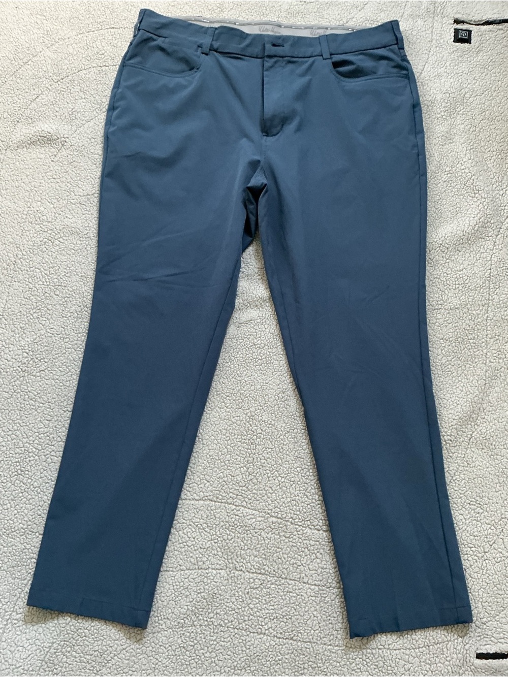 Walter Hagen Men's Navy Chinos Straight Leg